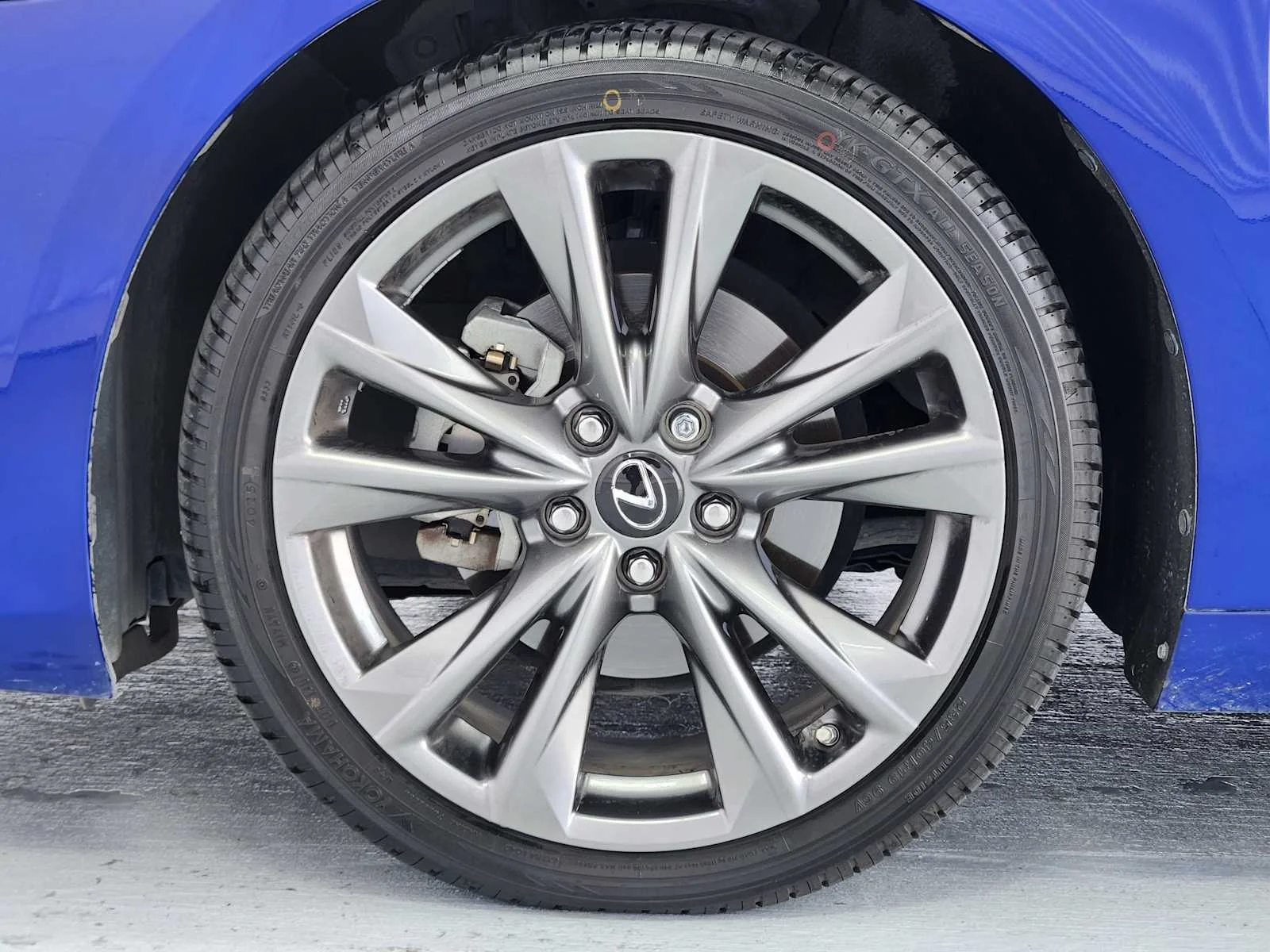 Used 2020 Ultrasonic Blue Mica 2.0 Lexus F SPORT image 9
