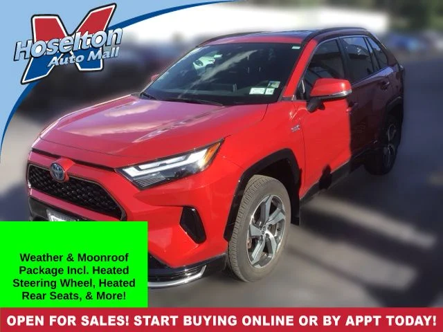 Used 2024 Red Toyota SE image 1