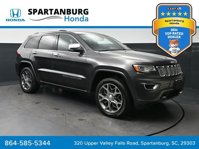Used 2021 Gray Jeep Overland image 1
