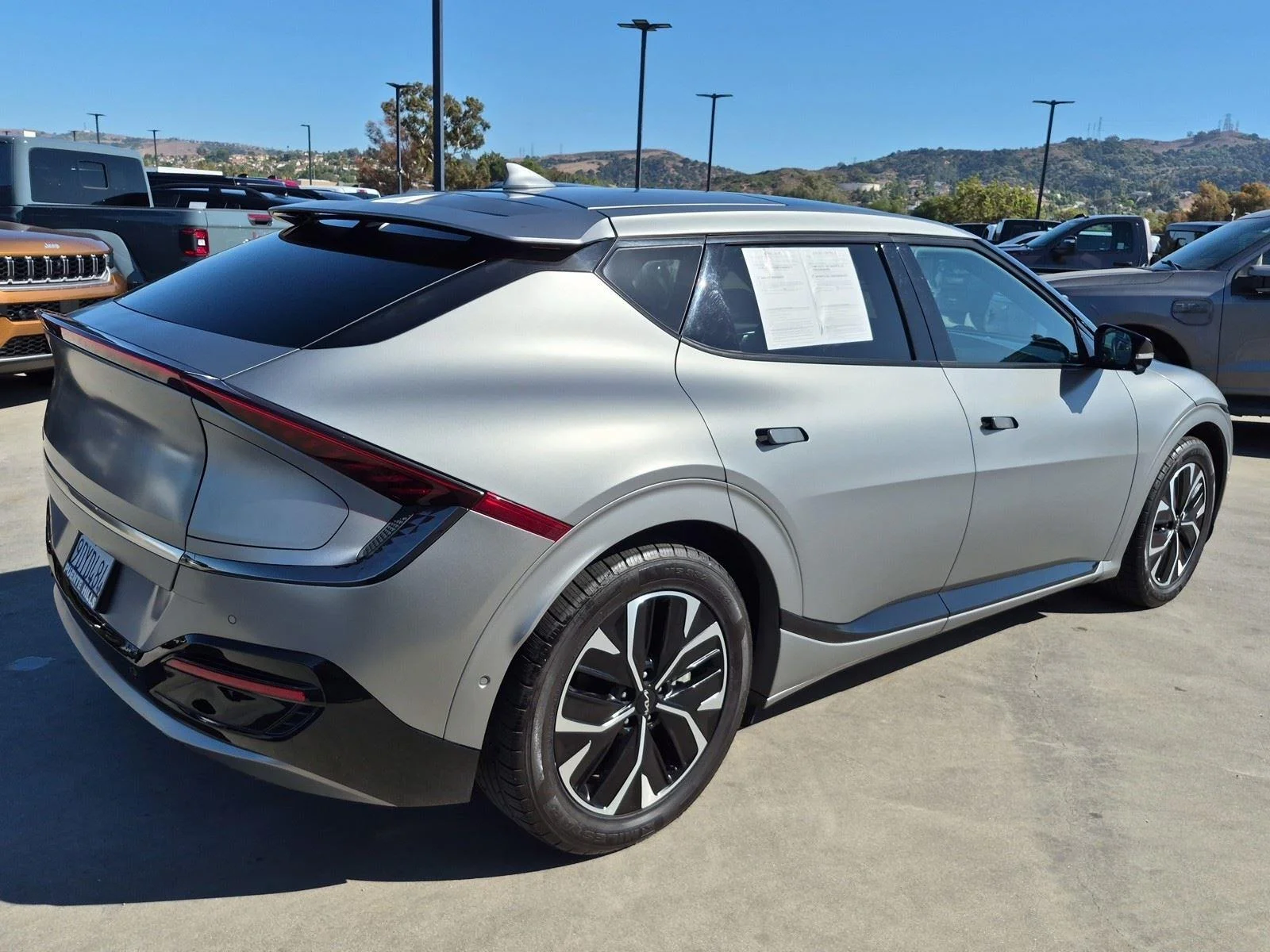 Used 2023 Steel Matte Gray Kia GT-Line image 6