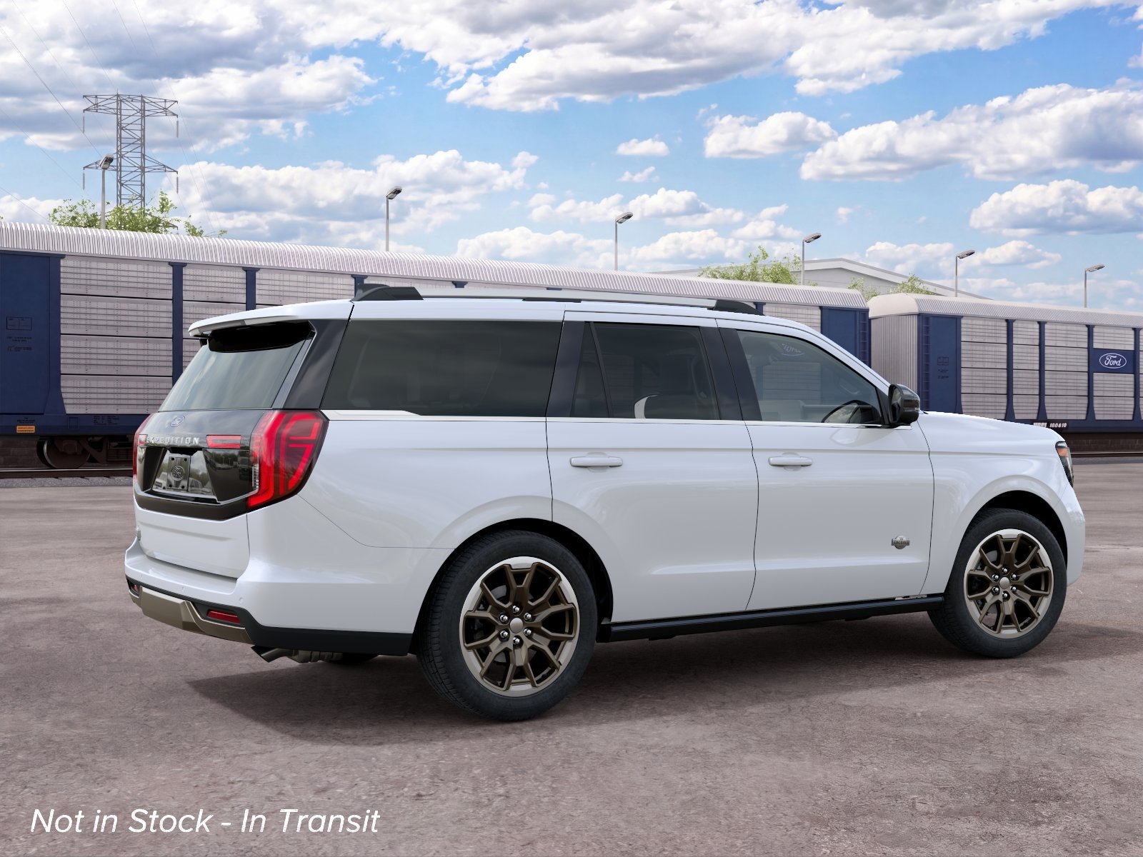 New 2027 Star White Metallic Tri-Coat Ford King Ranch image 7