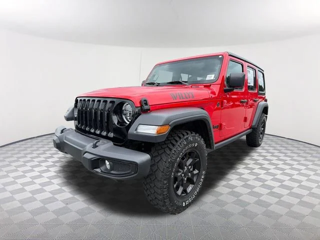 Used 2023 Red Jeep Willys image 1