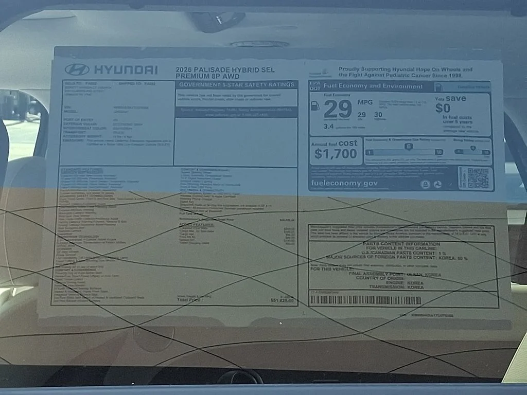 New 2026 Gray Hyundai SEL Premium image 3