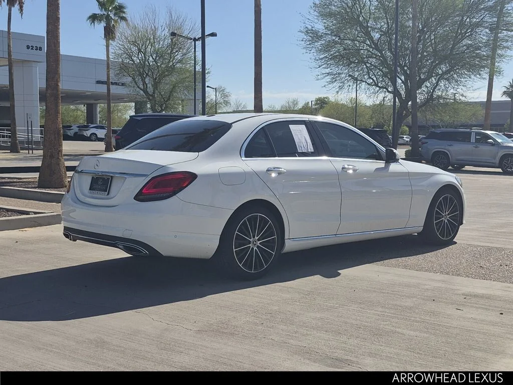 Used 2021 White Mercedes-Benz C 300 image 7