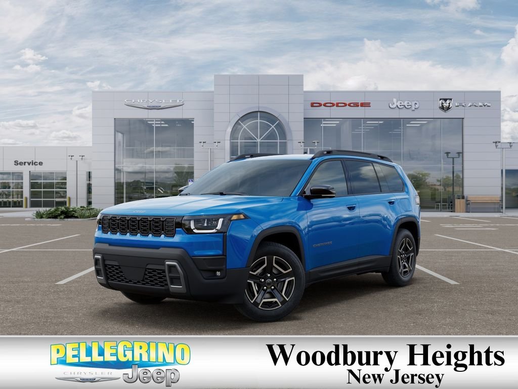 New 2026 Hydro Blue Pearl-Coat Exterior Paint Jeep Limited image 1