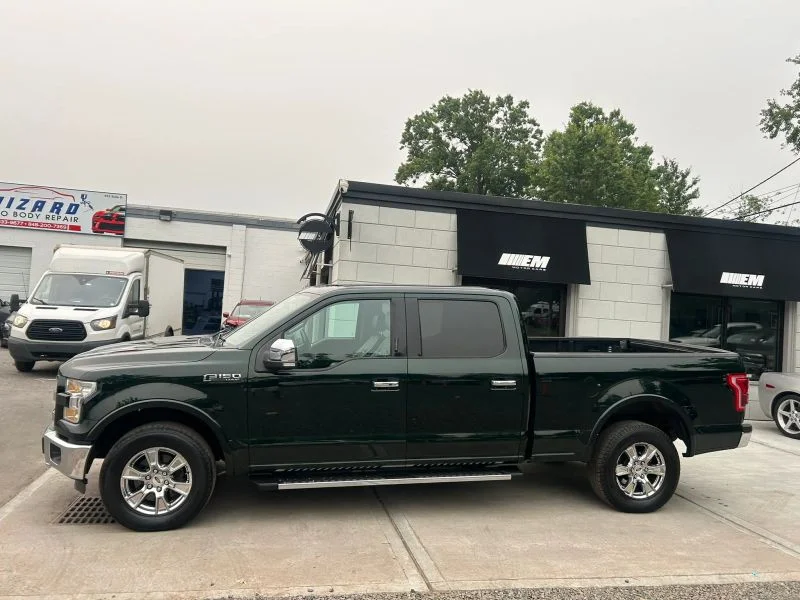Used 2016 Green Ford Lariat Pickup 4D 6 1/2 ft image 4