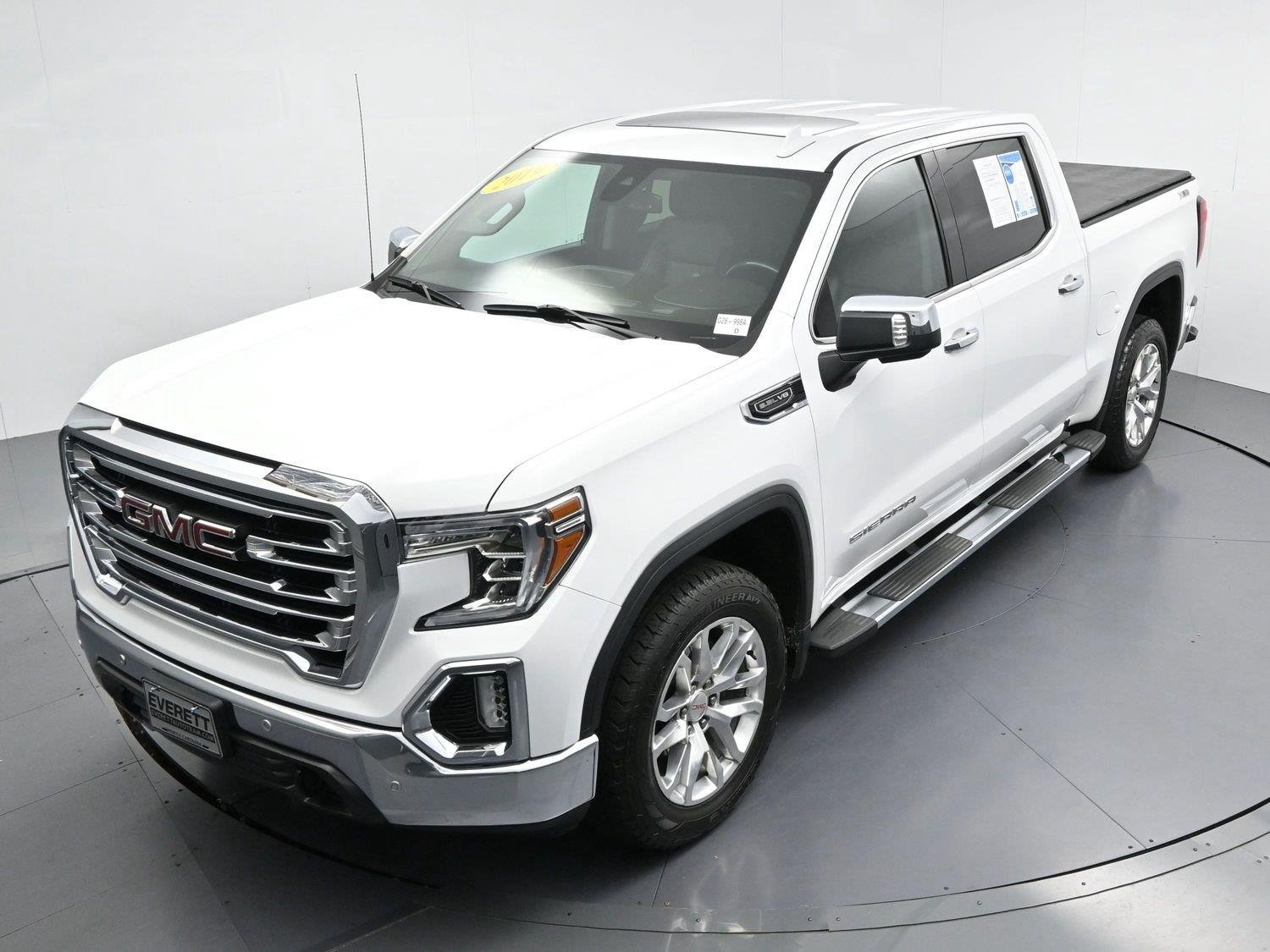 Used 2019 SUMMIT WHITE GMC SLT image 42