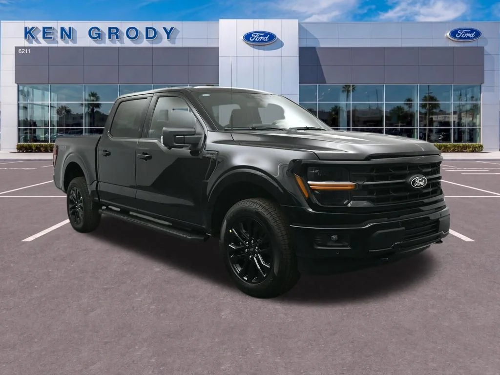 New 2026 Agate Black Metallic Ford XLT image 1