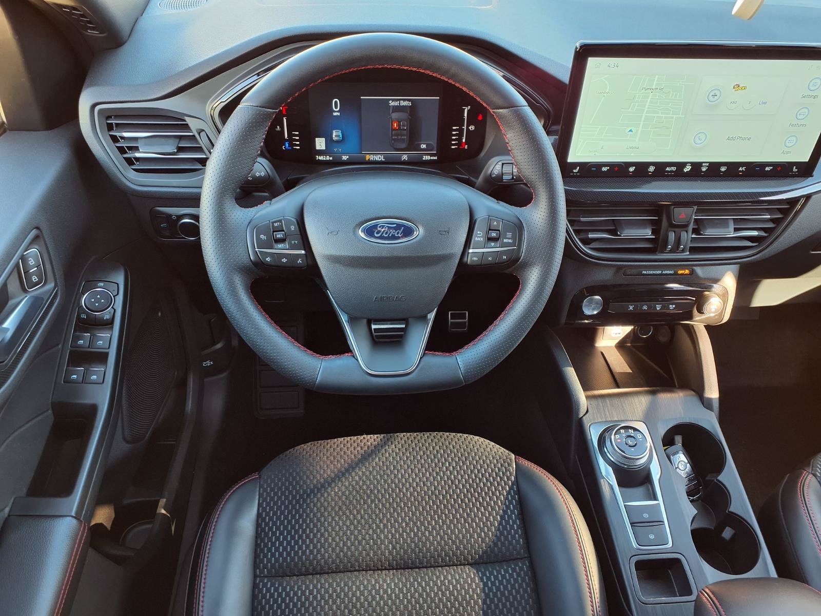 Used 2024 Rapid Red Metallic Tinted Clearcoat Ford ST-Line image 6