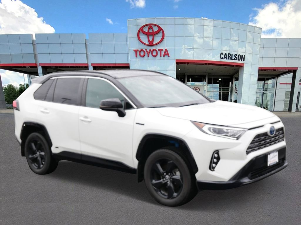 Certified 2021 Toyota RAV4 XSE with VIN 4T3E6RFV7MU061990 for sale in Minneapolis, Minnesota