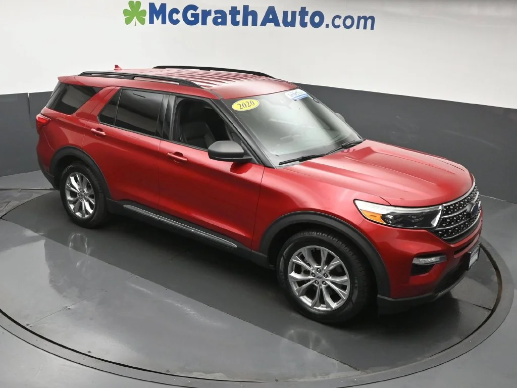 Used 2020 Red Ford XLT image 3