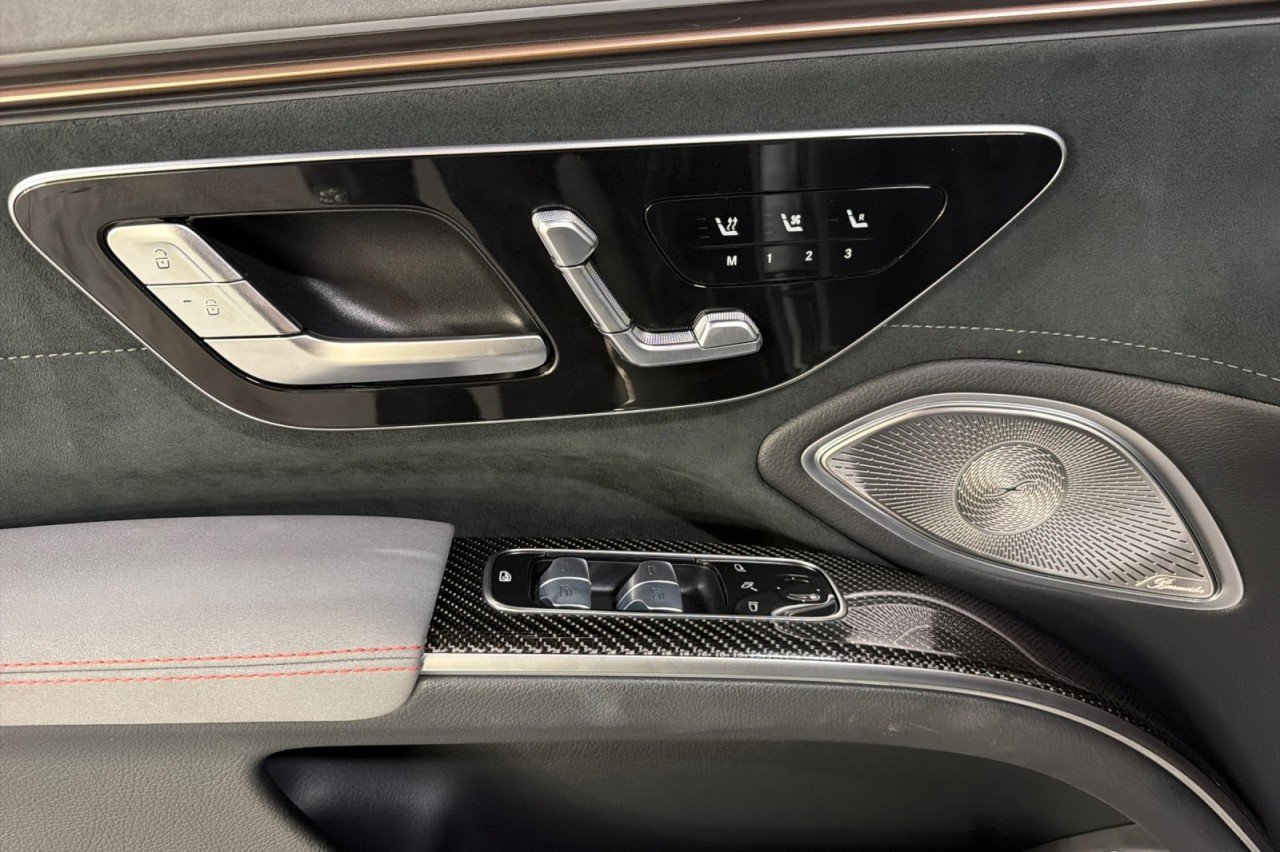 Certified Used 2024 MANUFAKTUR Selenite Grey Magno Mercedes-Benz AMG® EQS image 10