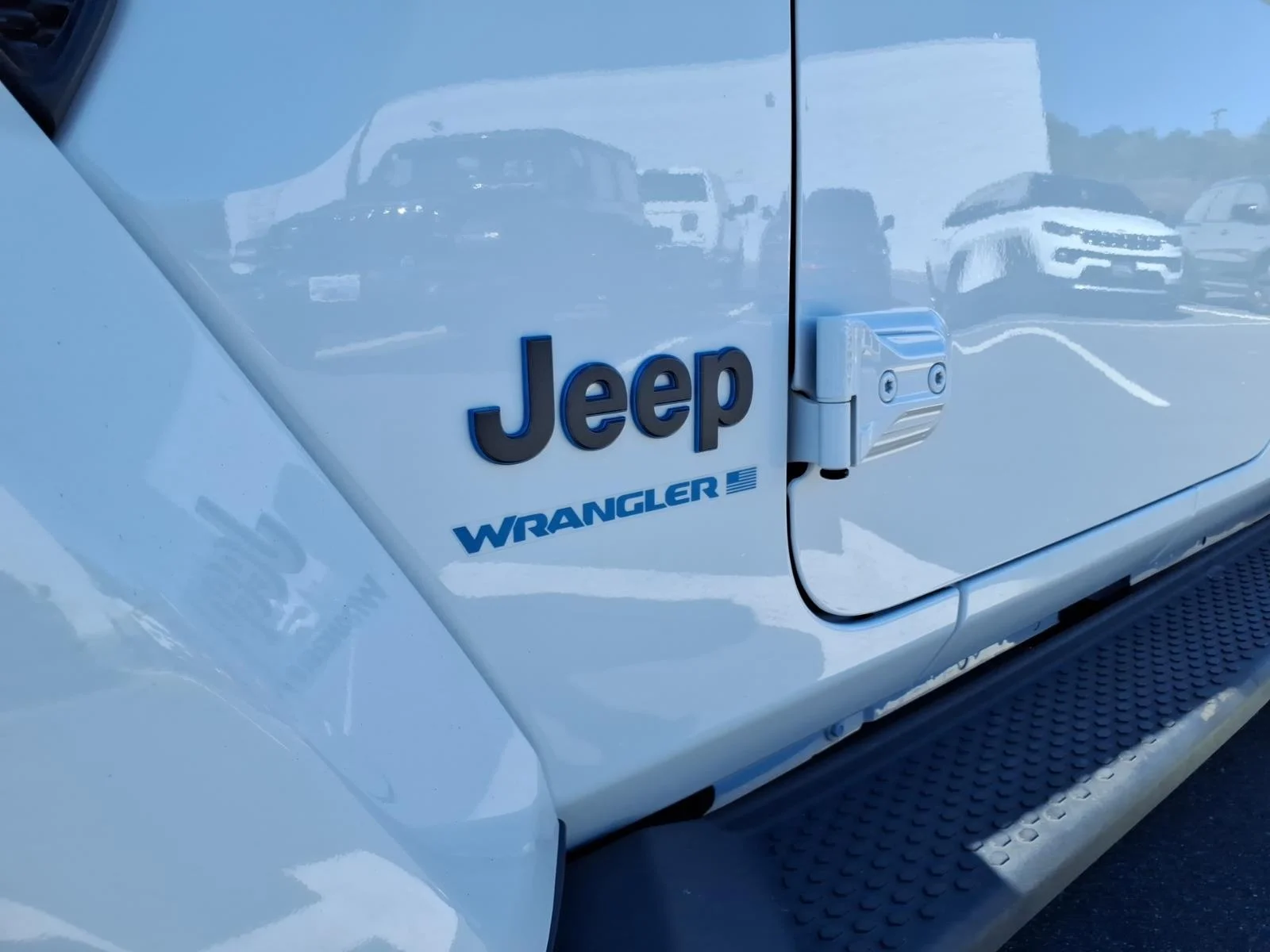 Used 2023 Bright White Clearcoat Jeep Sahara High Altitude image 4