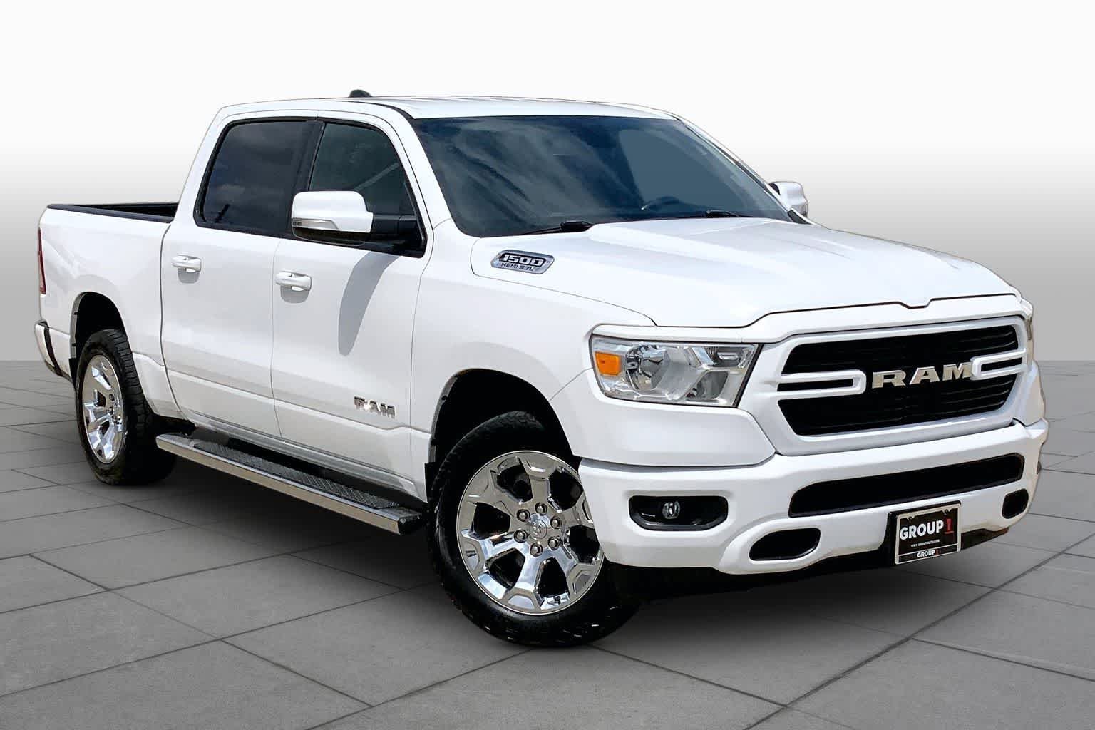 Used 2019 Bright White Clearcoat Ram Big Horn/Lone Star image 3