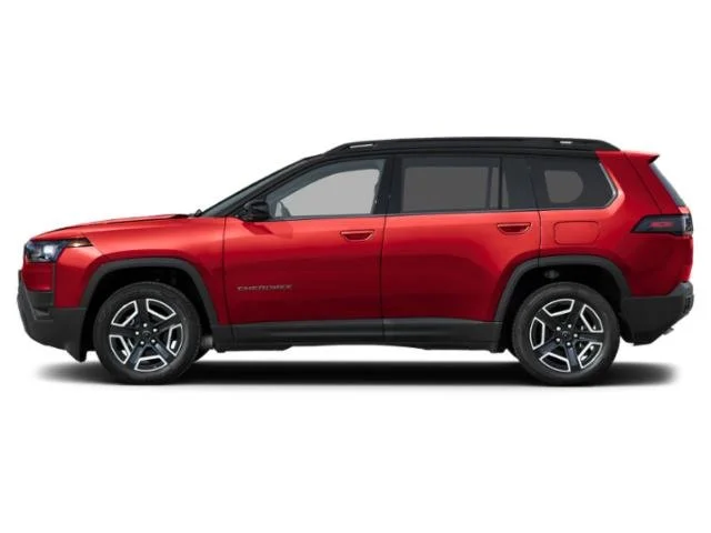 New 2026 Red Hot Pearl-Coat Exterior Paint Jeep Laredo image 3