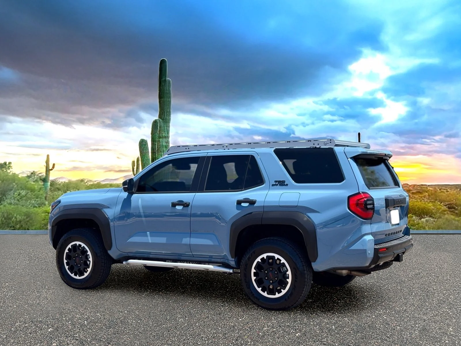 Used 2025 Heritage Blue Toyota TRD Off-Road Premium image 3