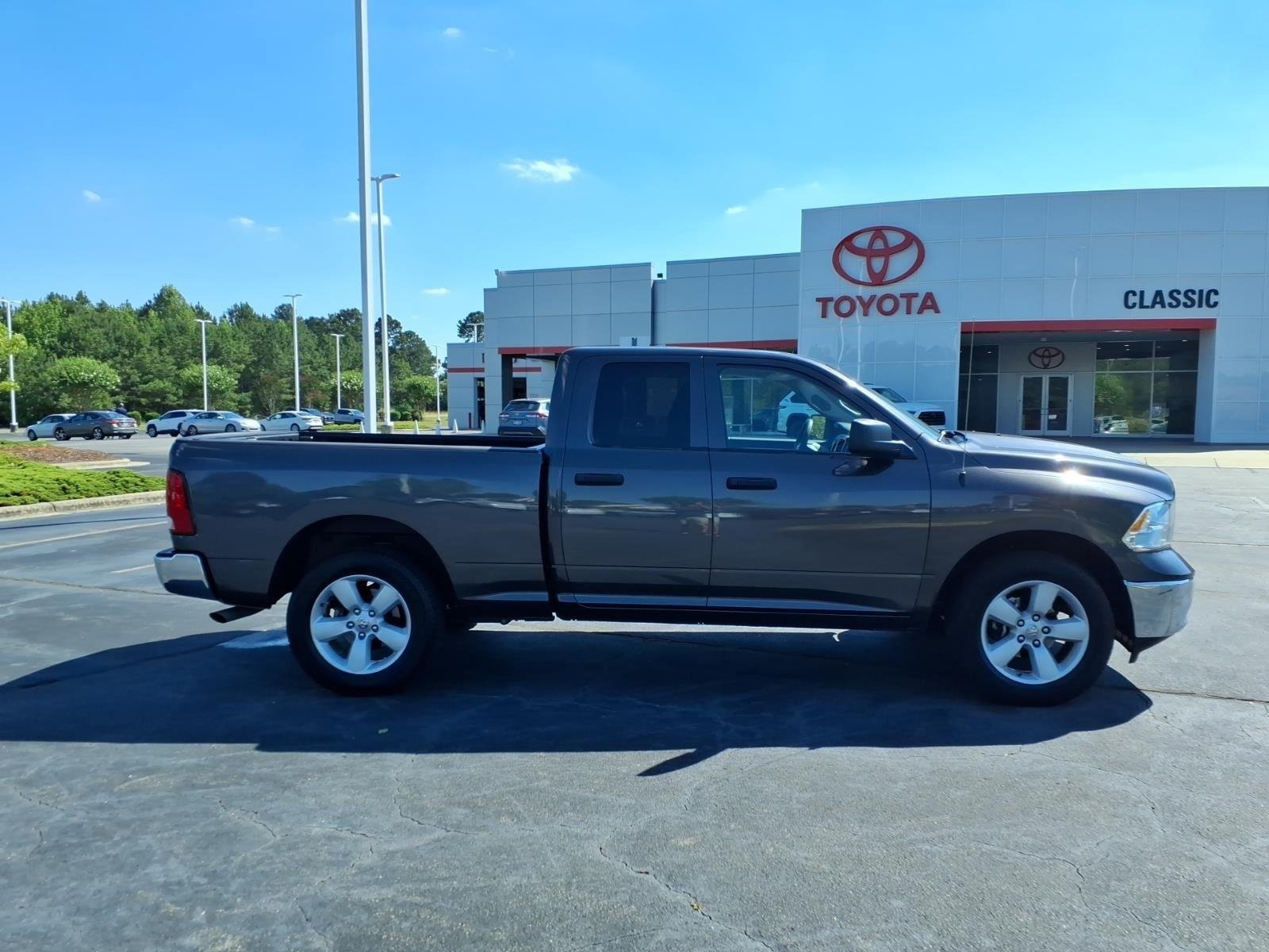Used 2024 Granite Crystal Metallic Clearcoat Ram SLT image 9