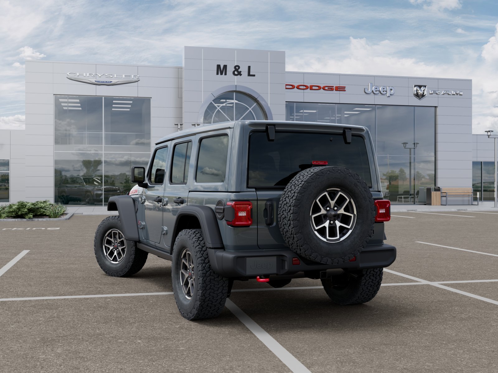 New 2026 Anvil Clear-Coat Exterior Paint Jeep 4-Door Rubicon 4x4 image 30