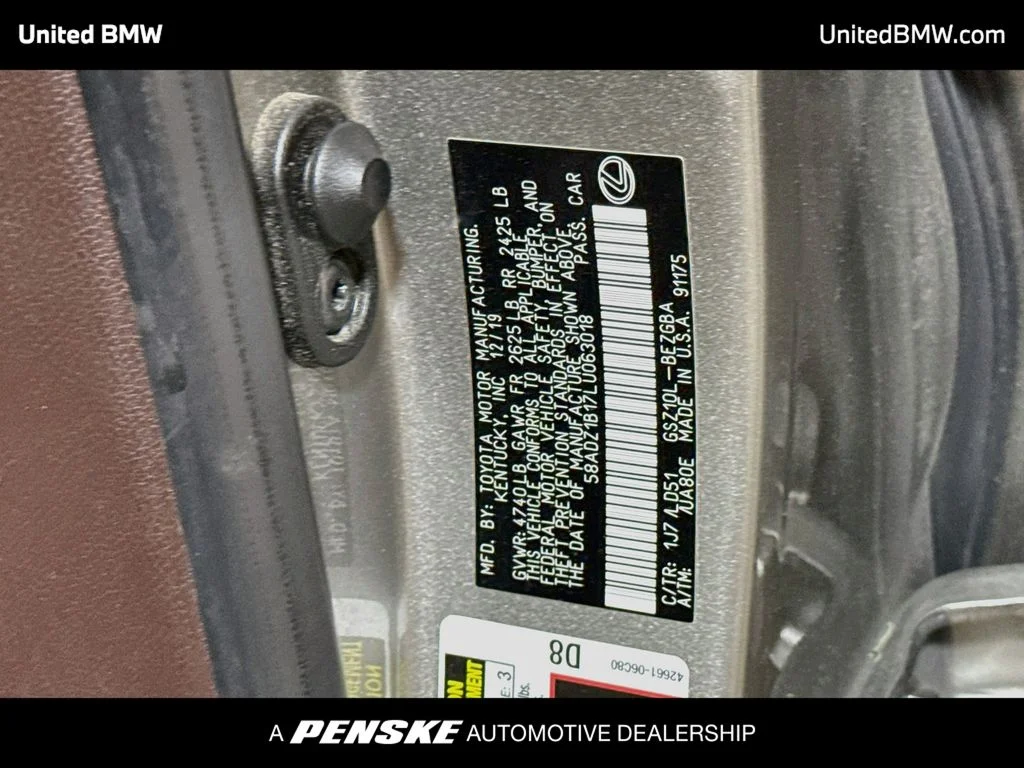 Used 2020 Silver Lexus 350 image 22
