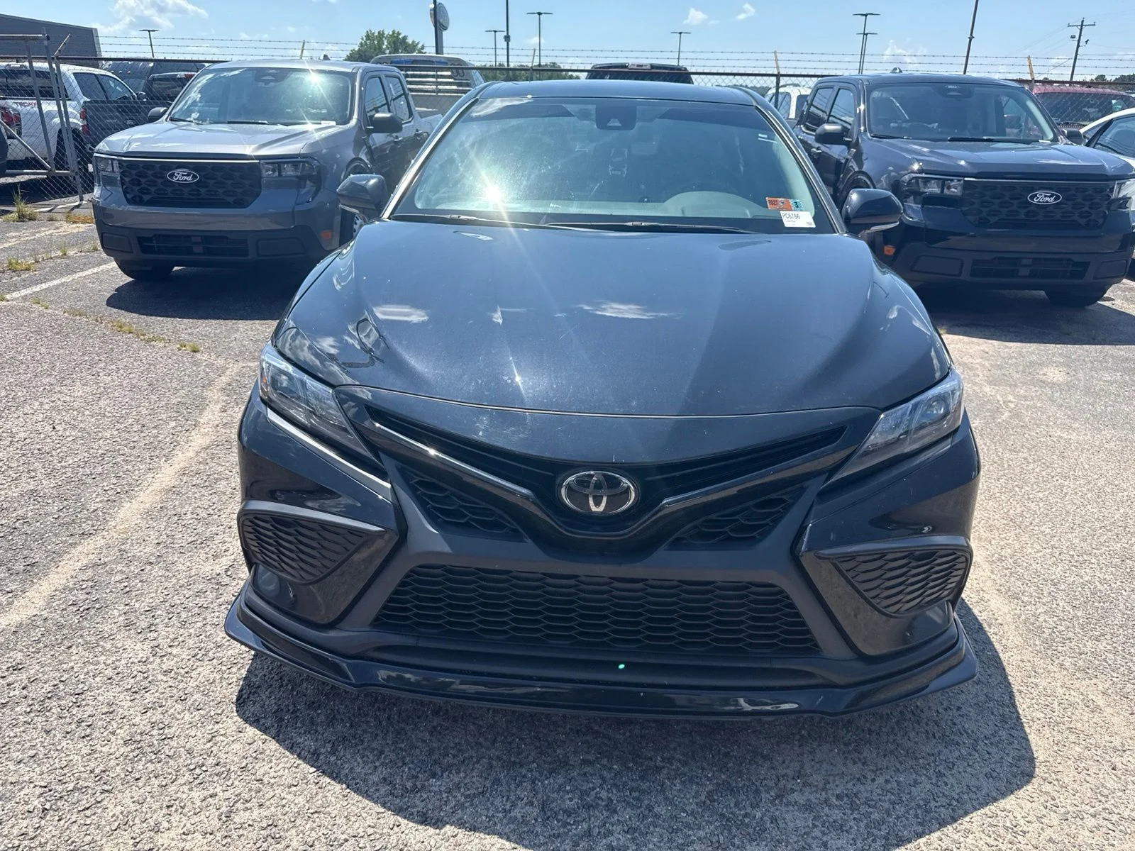 Used 2023 Black Toyota SE image 1