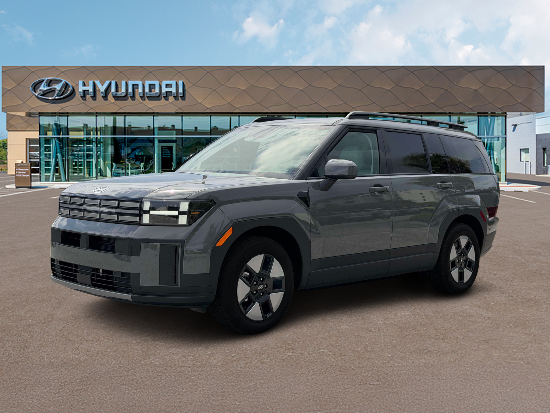 New 2027 Hampton Gray Hyundai SEL image 2