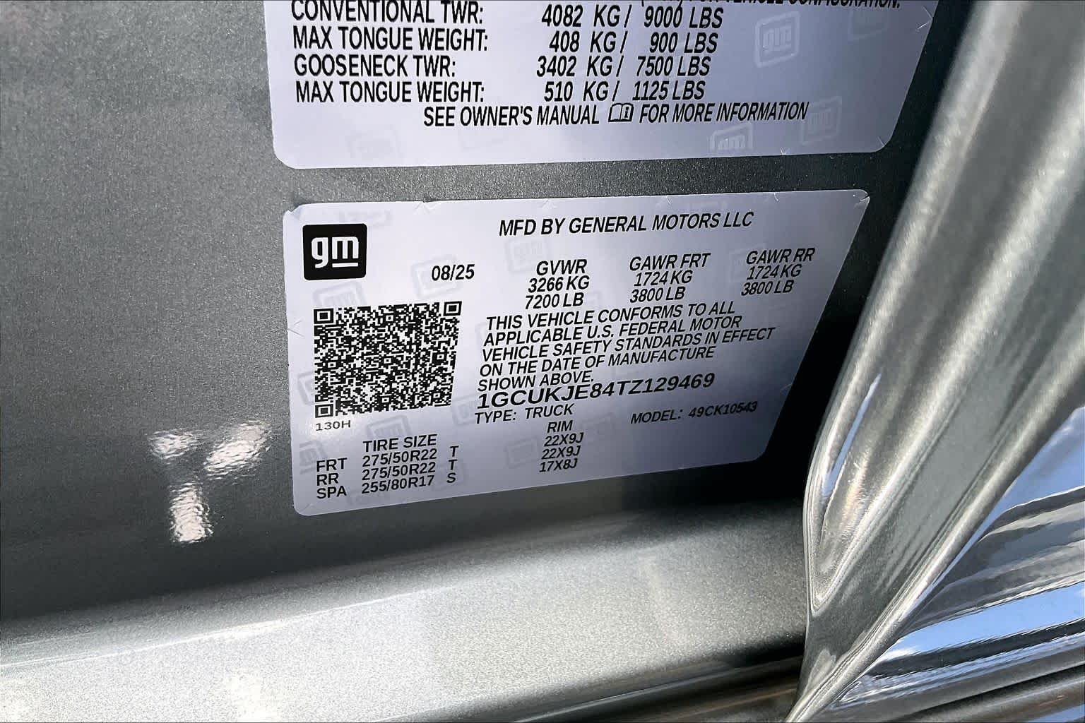 Used 2026 Sterling Gray Metallic Chevrolet High Country image 59