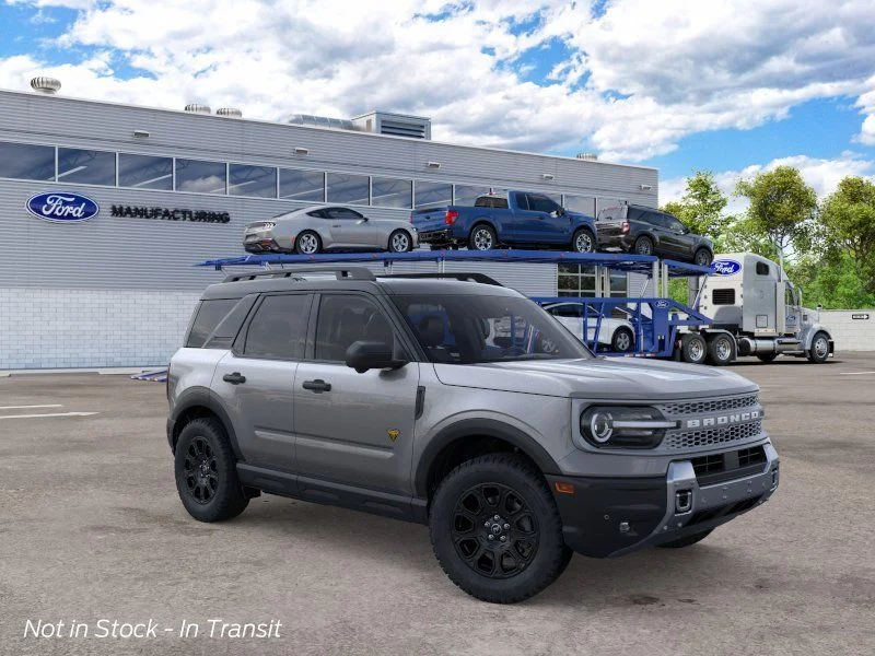 New 2026 Carbonized Gray Metallic Ford Badlands image 7