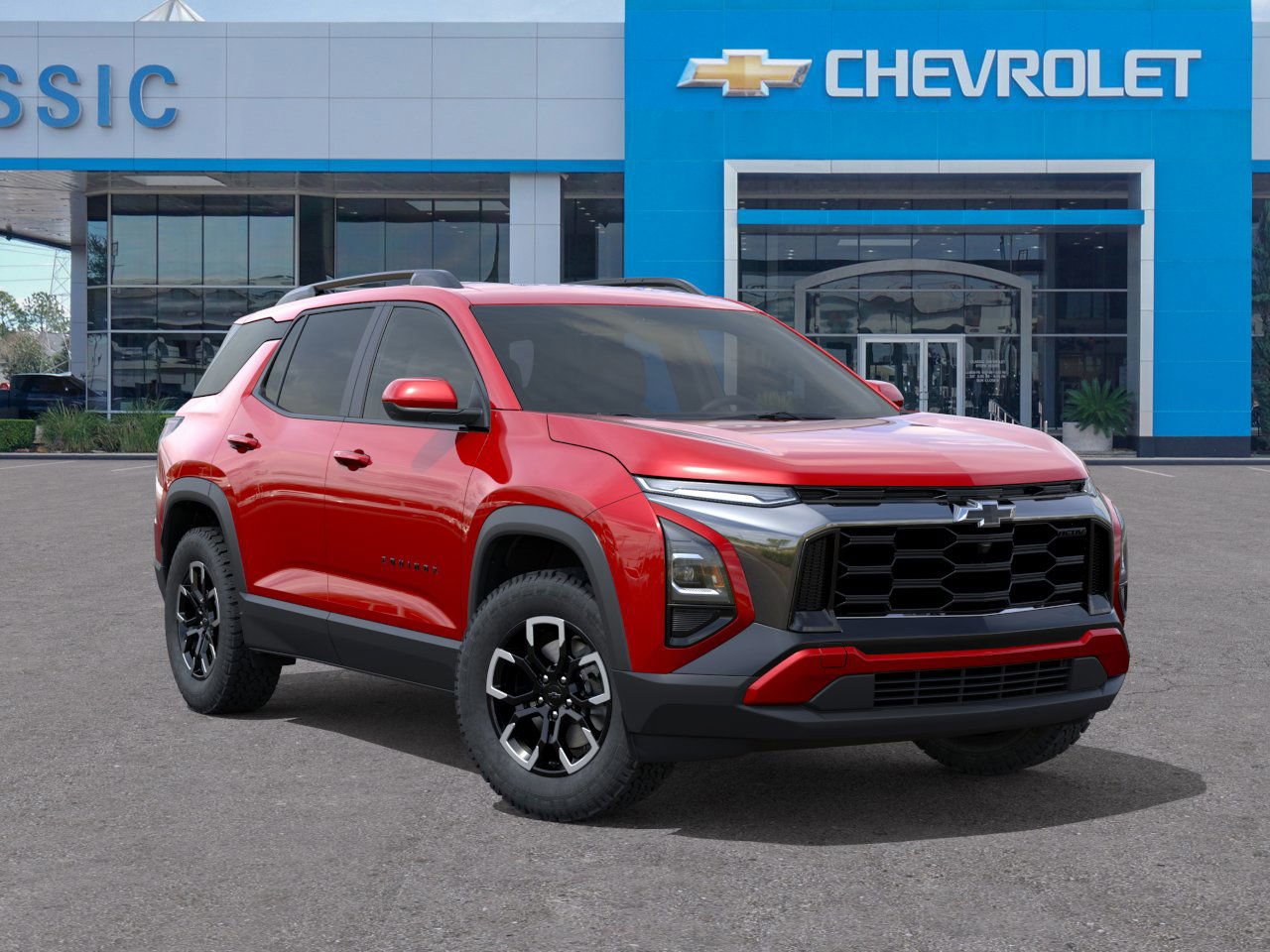2026 Chevrolet Equinox ACTIV Red at Classic Elite Chevrolet Sugar Land