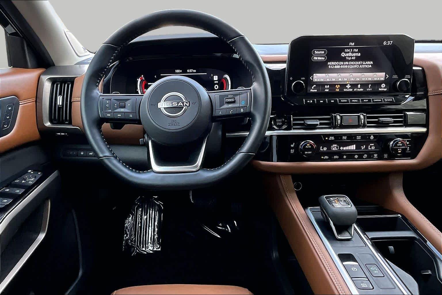 Certified Used 2025 Super Black Nissan Platinum image 6