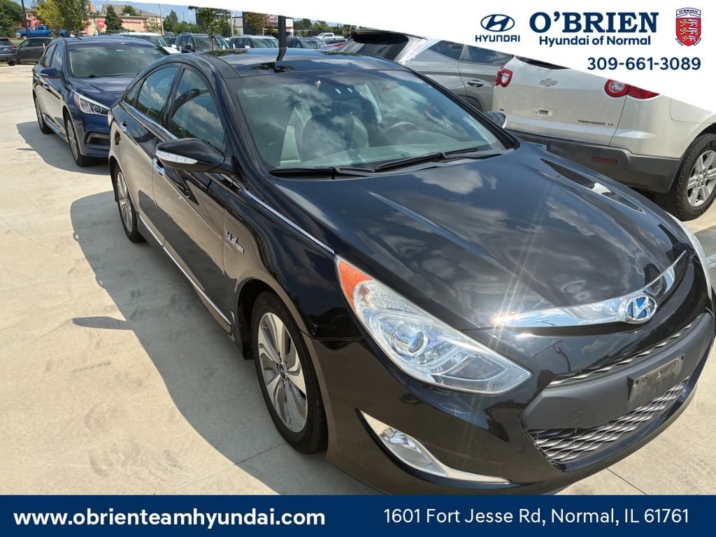 Used 2014 Black Onyx Pearl Hyundai Limited image 1