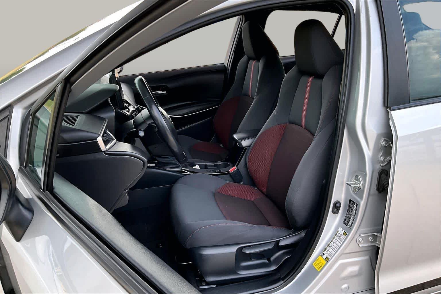 Used 2023 Classic Silver Metallic Toyota SE image 8