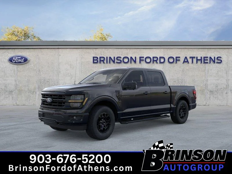New 2026 Agate Black Metallic Ford XLT image 1