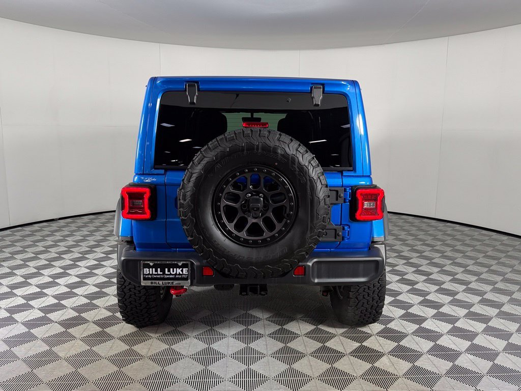 Used 2022 Blue Jeep Unlimited Rubicon image 8