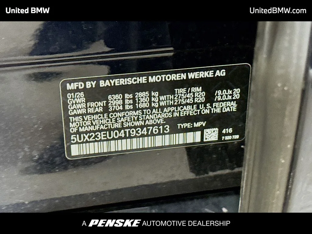Certified Used 2026 Carbon Black Metallic BMW xDrive40i image 15