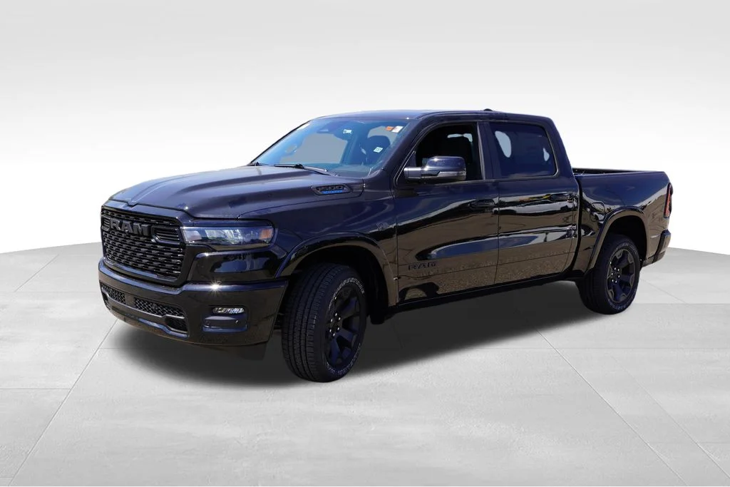 New 2027 Diamond Black Crystal Pearl-Coat Exterior Paint RAM Big Horn image 7