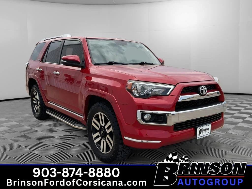 Used 2016 Barcelona Red Metallic Toyota Limited image 3