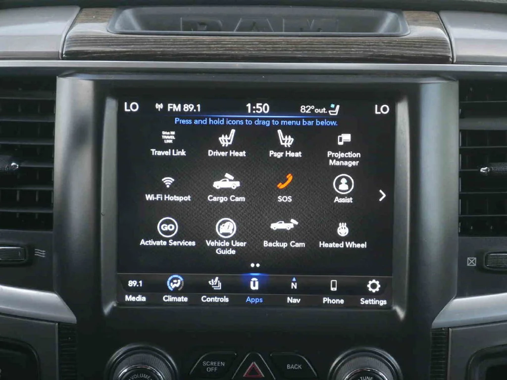 Used 2018 Gray Ram Laramie Longhorn image 5