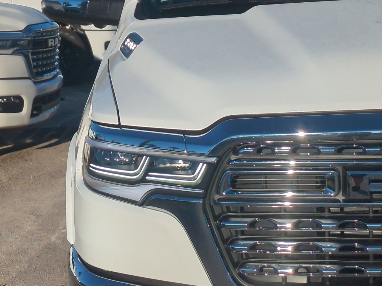 New 2026 Bright White Clearcoat RAM Longhorn image 9