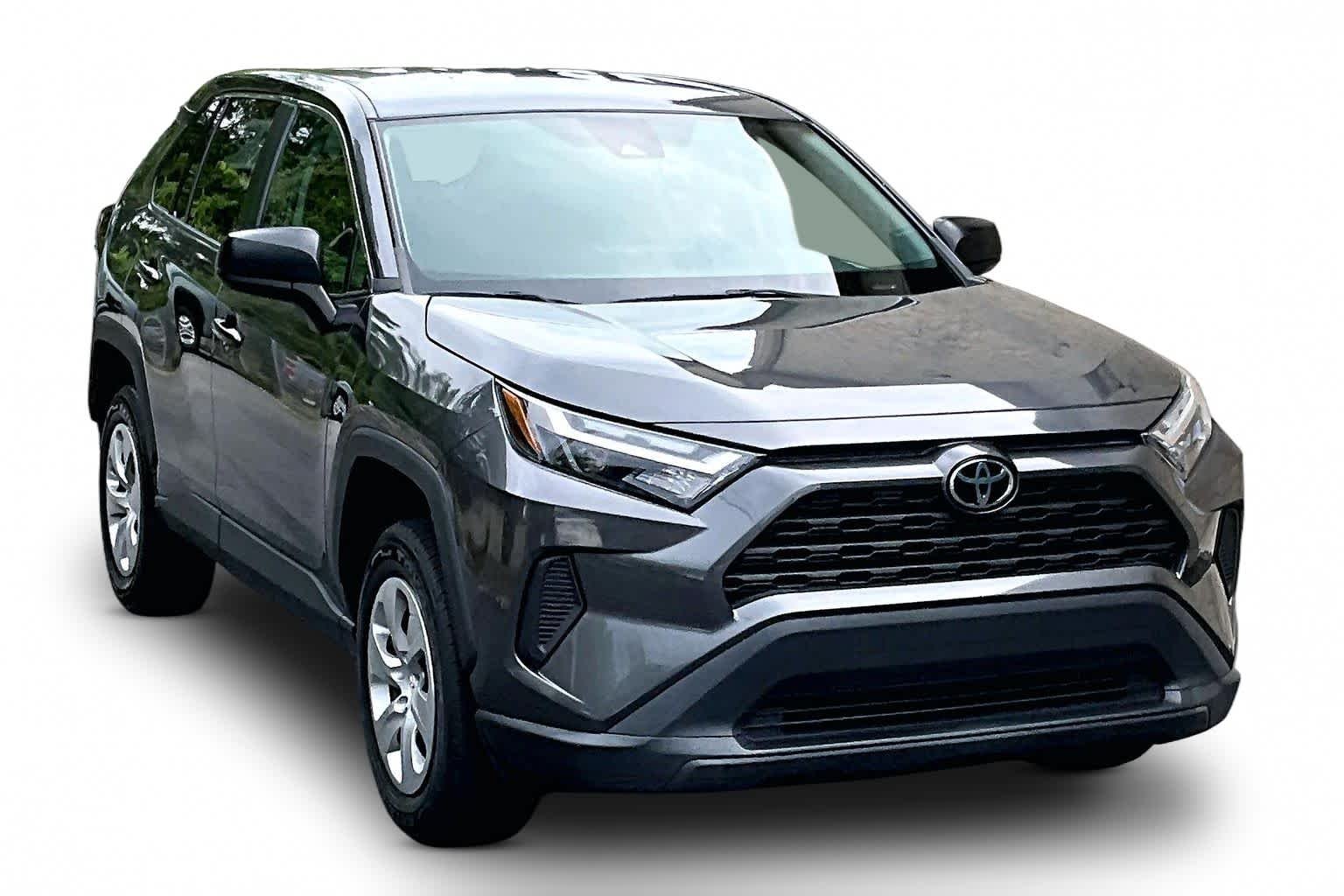 Used 2023 Magnetic Gray Metallic Toyota LE image 3