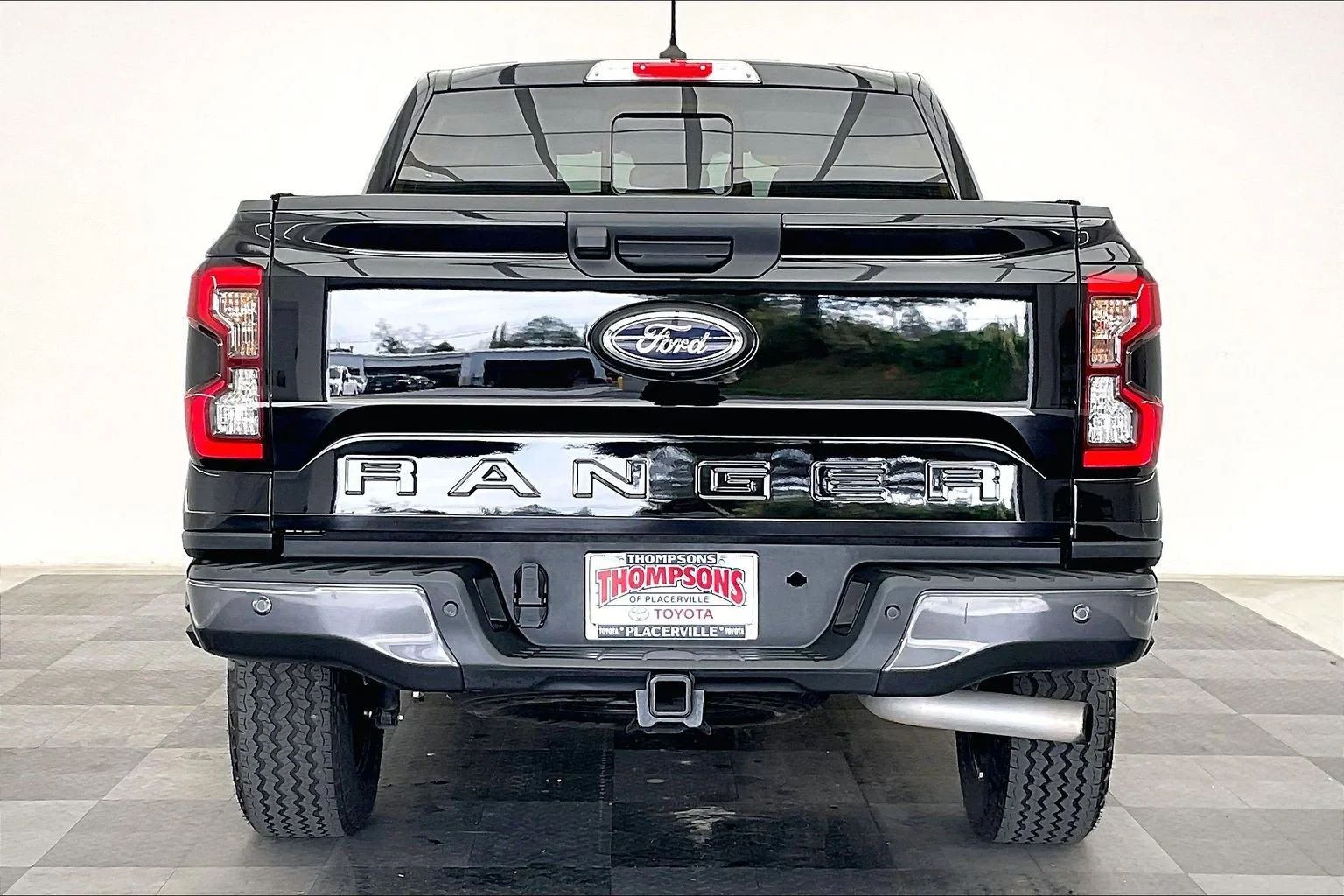 Used 2024 Shadow Black Ford Lariat image 3