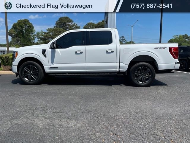 Used 2023 Oxford White Ford XLT image 4