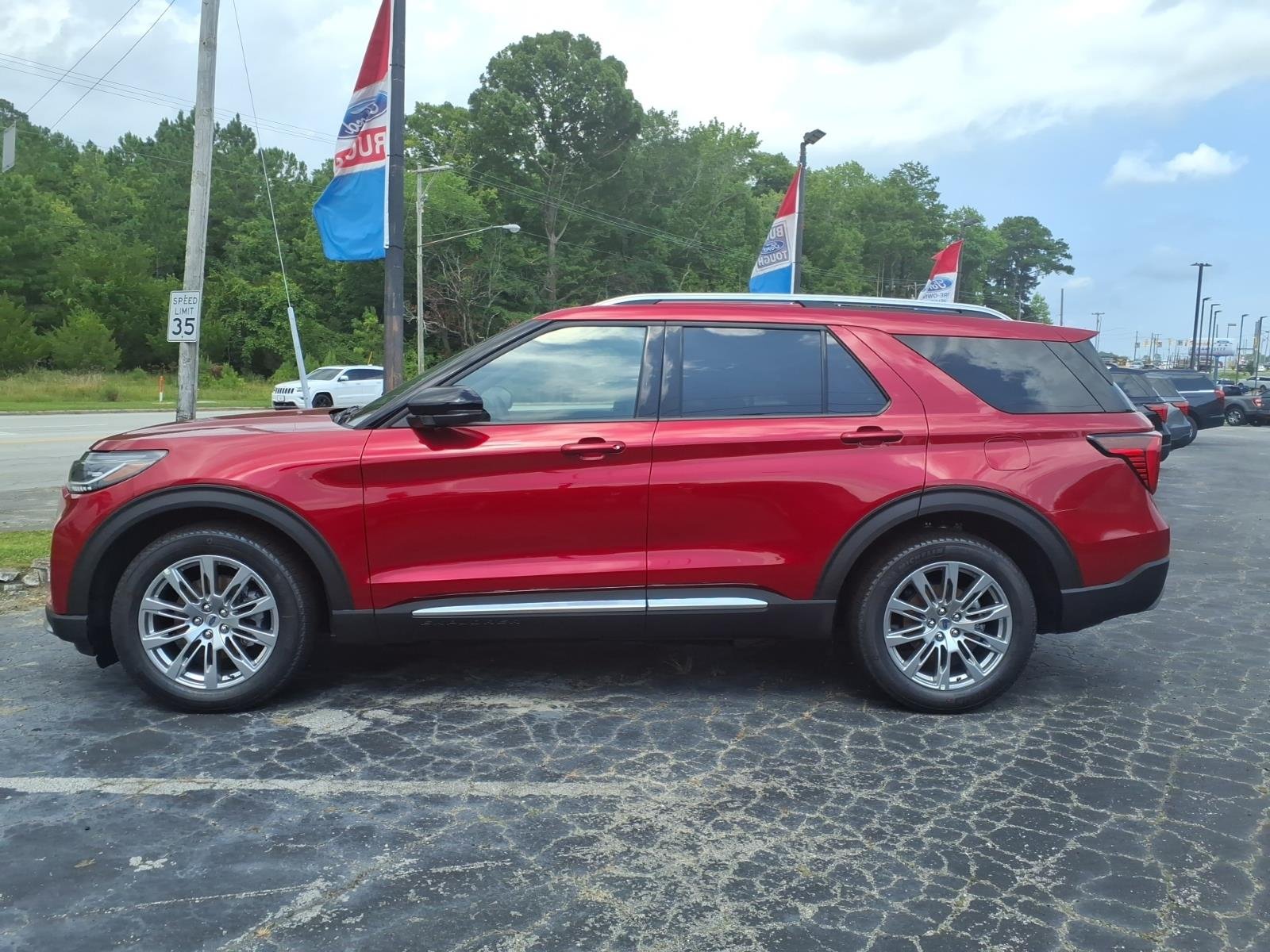 New 2026 Rapid Red Metallic Tinted Clearcoat Ford Platinum™ image 6