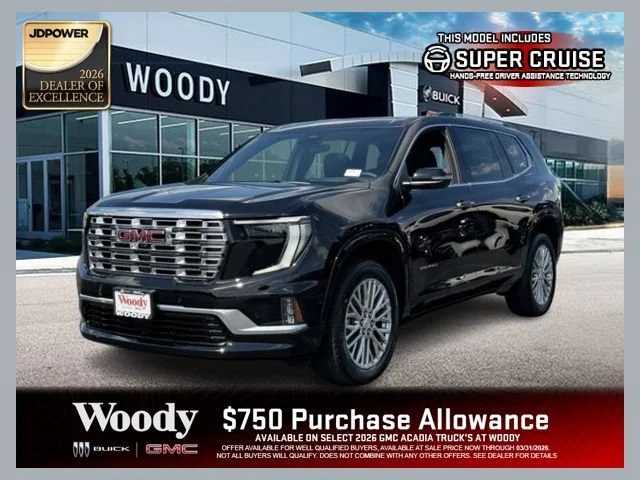 2026 GMC Acadia Denali