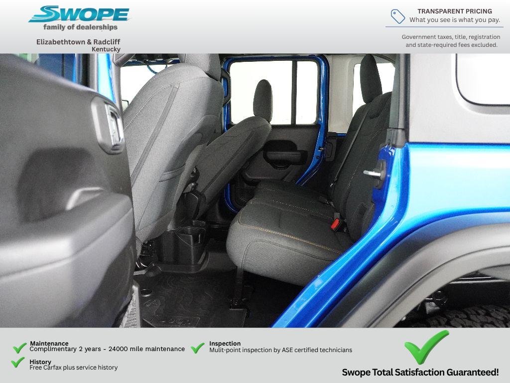 Used 2025 Hydro Blue Pearlcoat Jeep Willys image 11