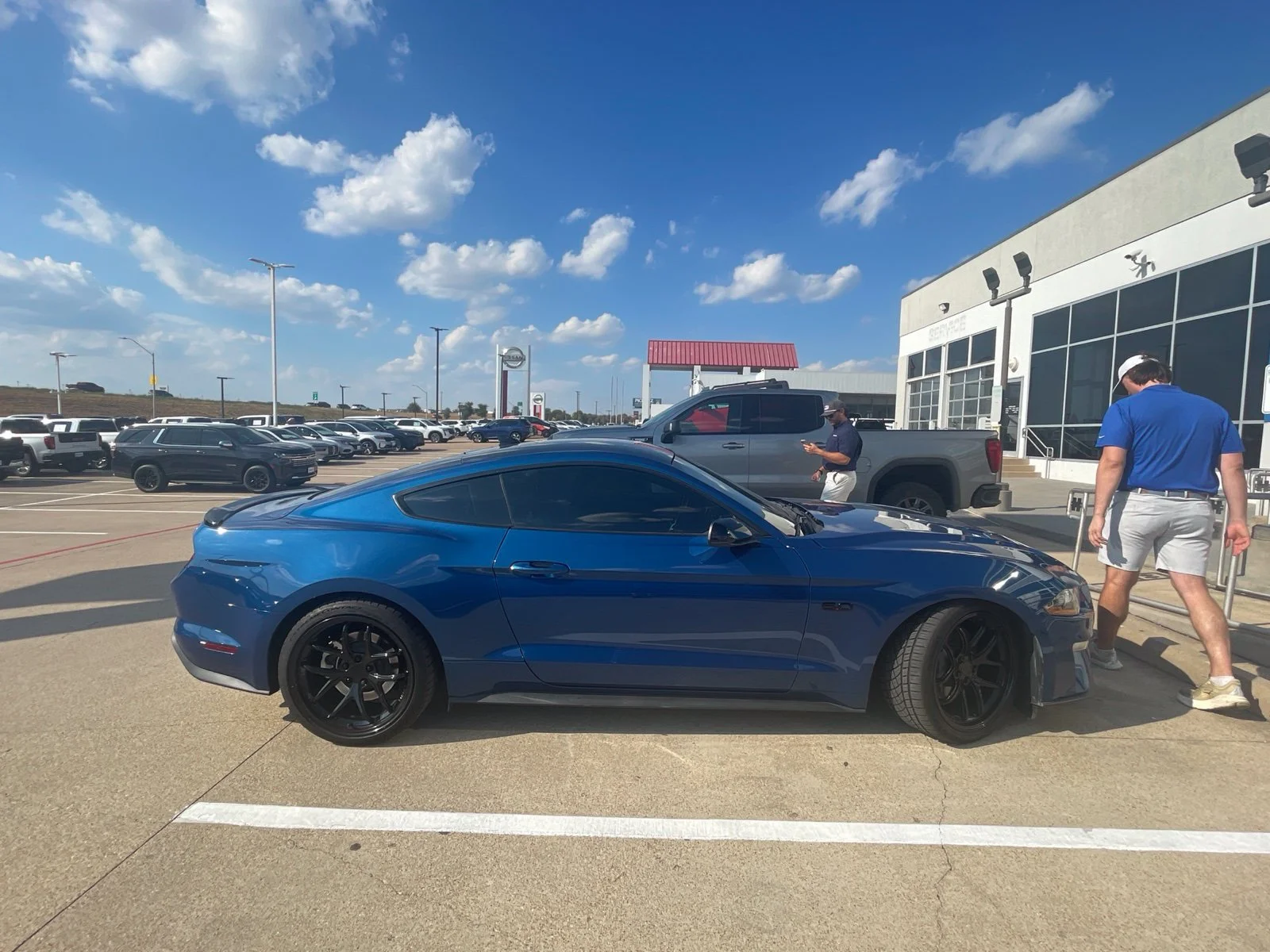 Used 2022 Blue Ford GT image 8
