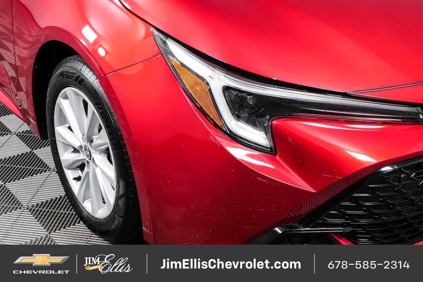 Used 2024 Finish Line Red Toyota SE image 34