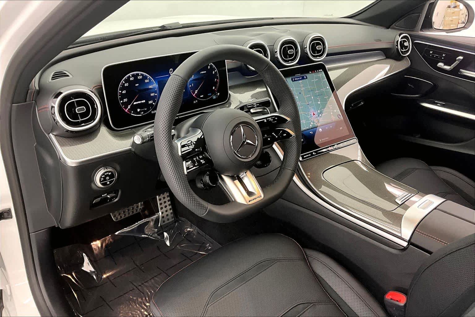 New 2026 Polar White Mercedes-Benz AMG® C 43 4MATIC Sedan image 2