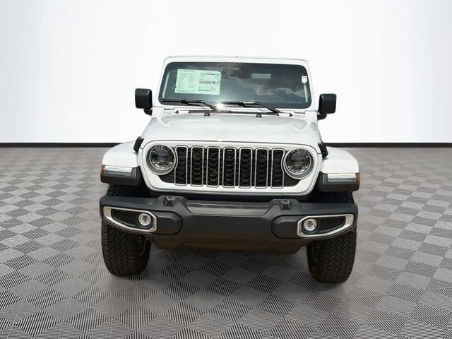 New 2026 Bright White Clear-Coat Exterior Paint Jeep Sahara image 2