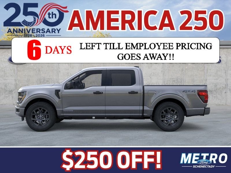 New 2026 Carbonized Gray Metallic Ford STX image 4