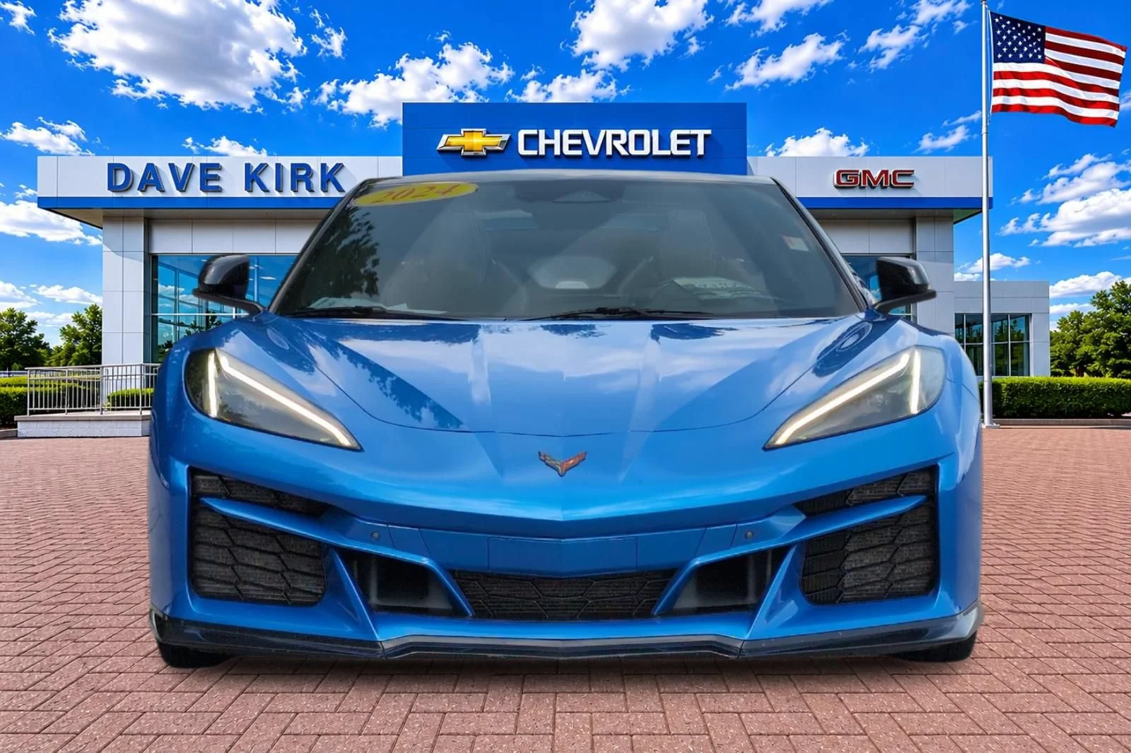 Used 2024 Riptide Blue Metallic Chevrolet 3LZ image 8